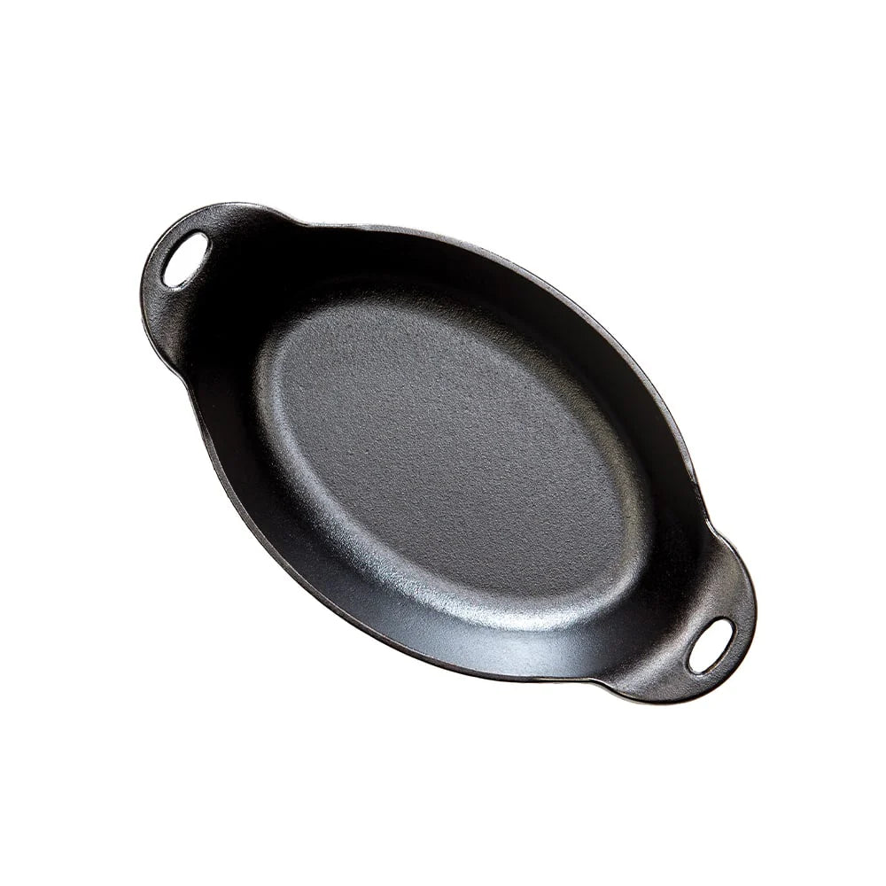 LODGE Heat-Treated 1.06 Lt Oval Cast Iron Server - HOSD