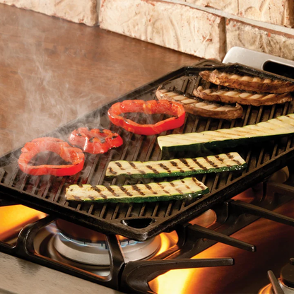 LODGE Double Play Reversible Grill/Griddle LDP3